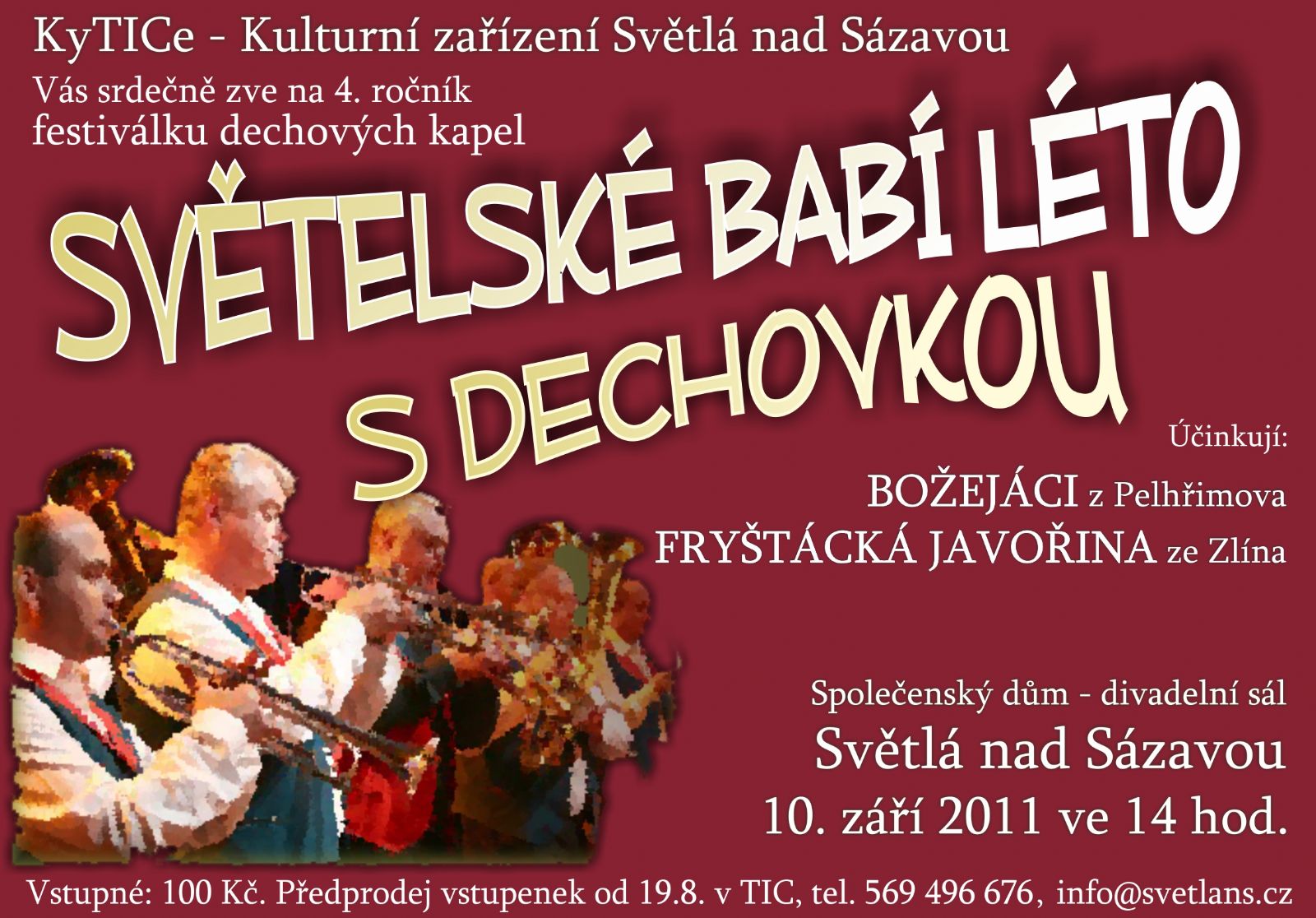 Světelské babí léto s dechovkou