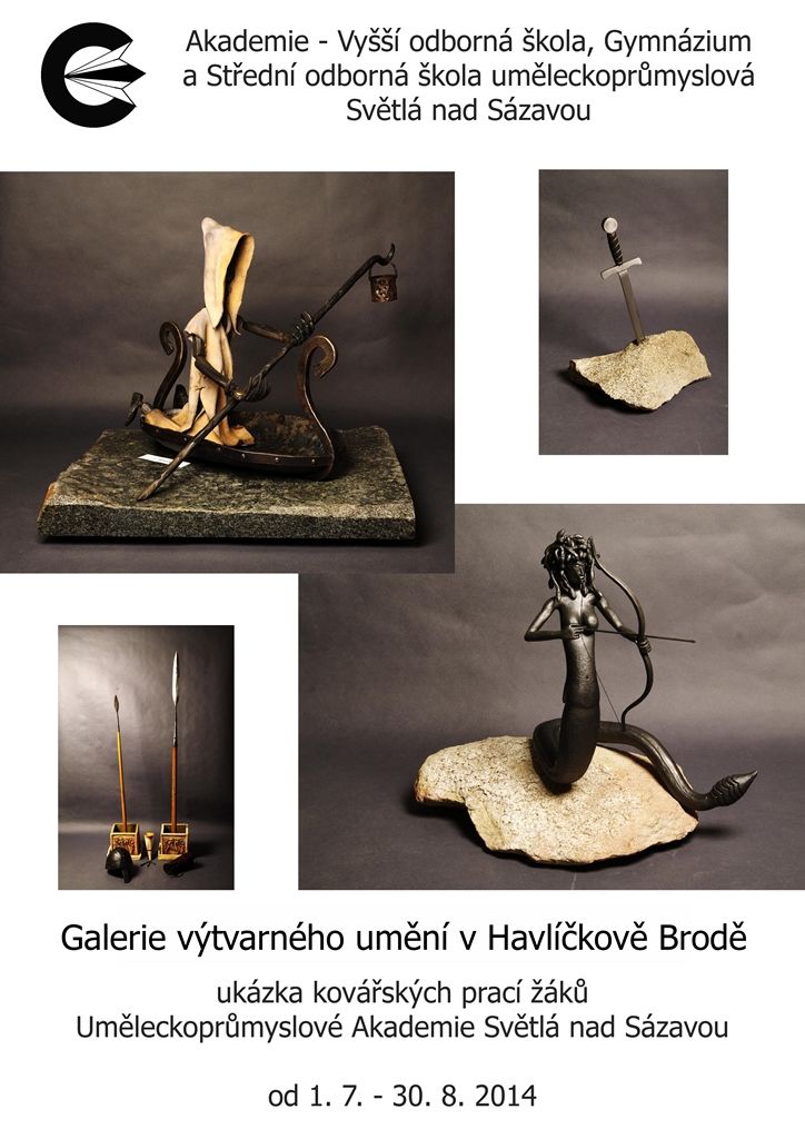 obrázek: Světelští studenti vystavují na náměstí v Brodě