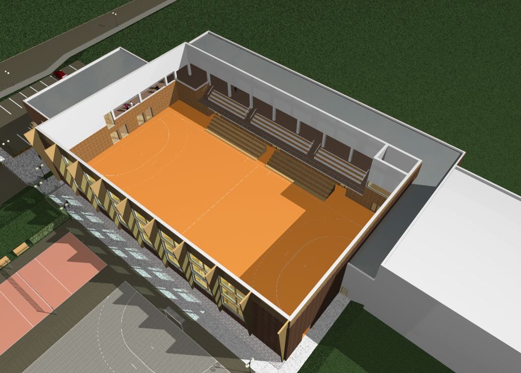 Světlá už zná podobu nové sportovní haly