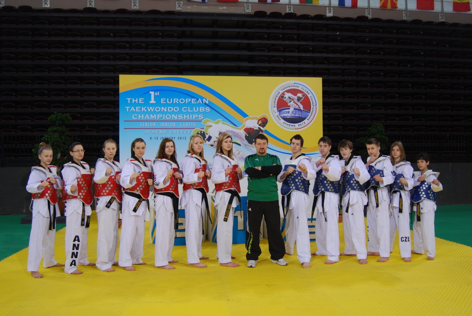 Taekwondisté z Vysočiny čtvrtí na evropském šampionátu týmů