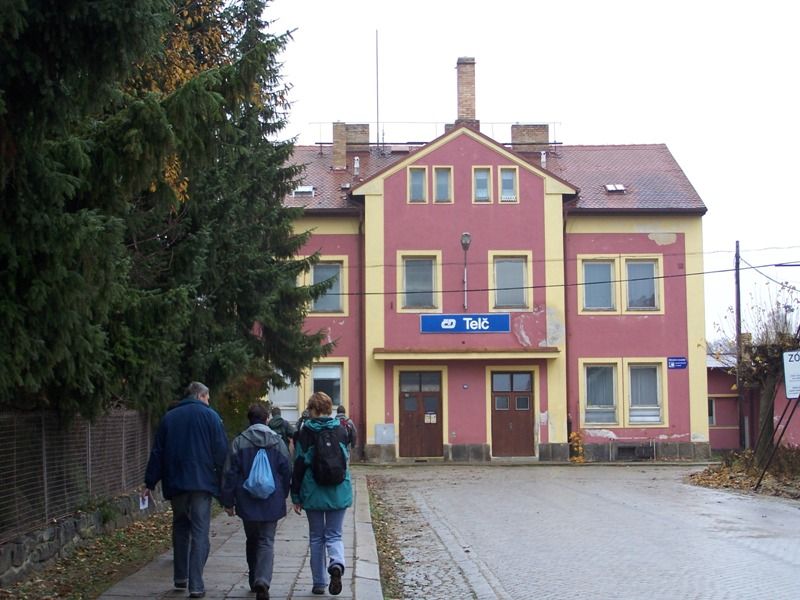 Telčské nádraží o titul Nejkrásnější nádraží