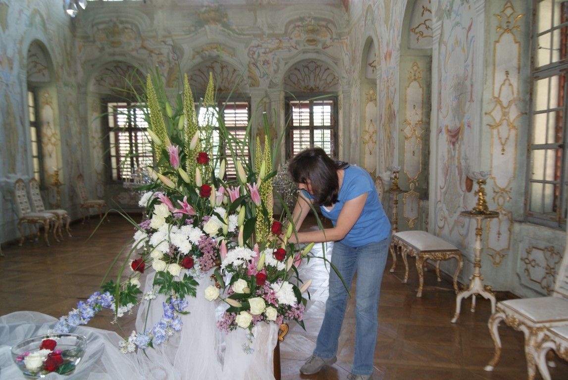 obrázek: Tisíc květin provoní zámek v Jaroměřicích nad Rokytnou