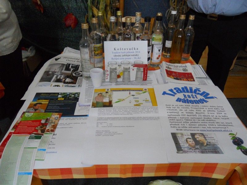 obrázek: Tradiční košt pálenek v Kozlově