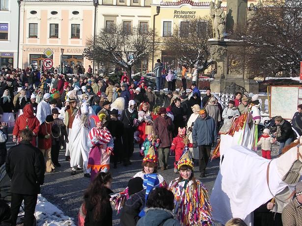 Tradiční masopustní jarmark na Havlíčkově náměstí