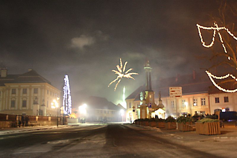 Tradiční Novoroční přípitek v Jaroměřicích
