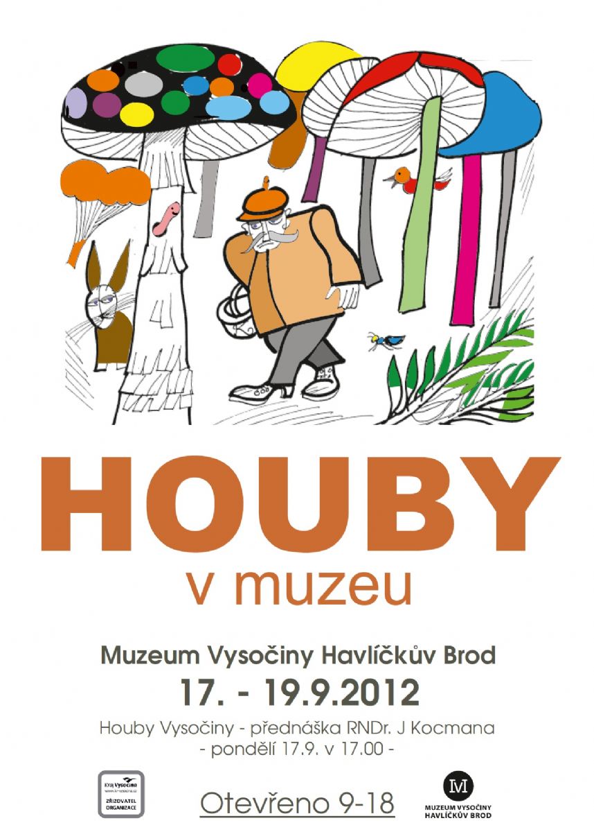 Tradiční výstava hub v Muzeu Vysočiny