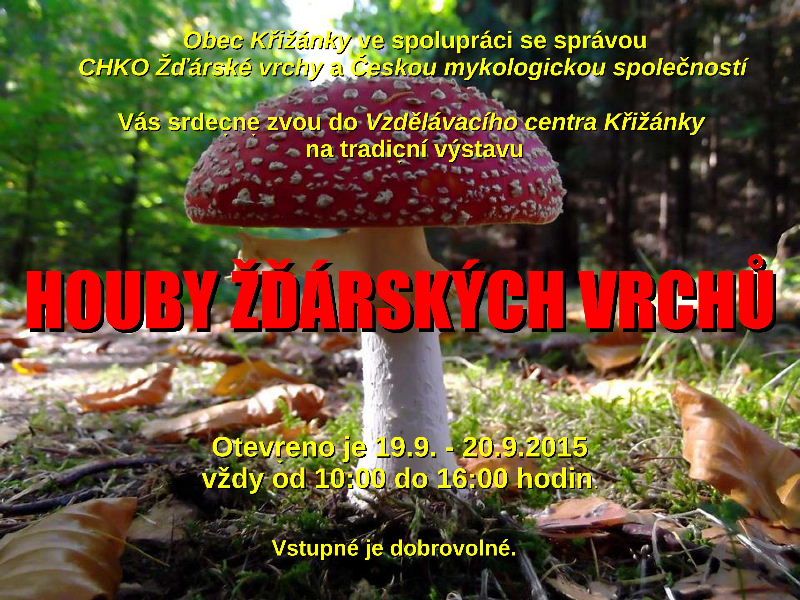obrázek: Tradiční výstavu hub v Křižánkách