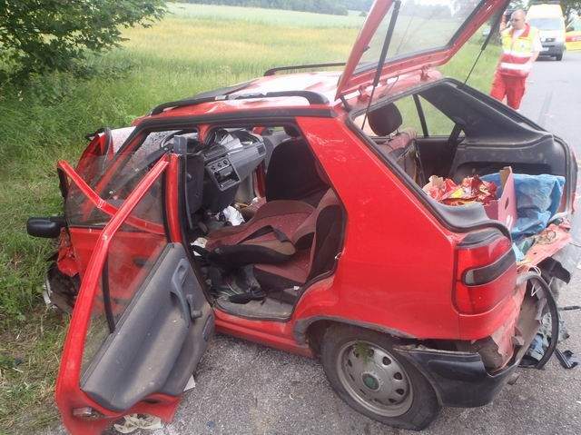 Tragická nehoda u Nového Města na Moravě