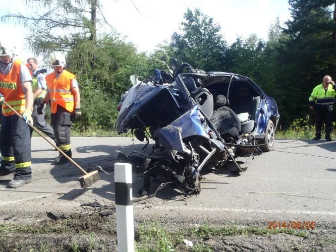 Tragická nehoda u Velké Bíteše