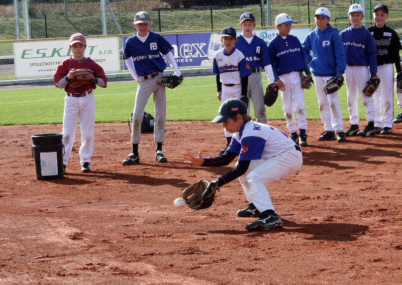 Třebíč hostila reprezentační baseballové výběry