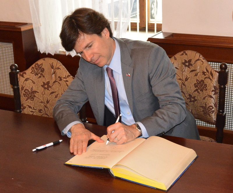 obrázek: Třebíč navštívil velvyslanec USA