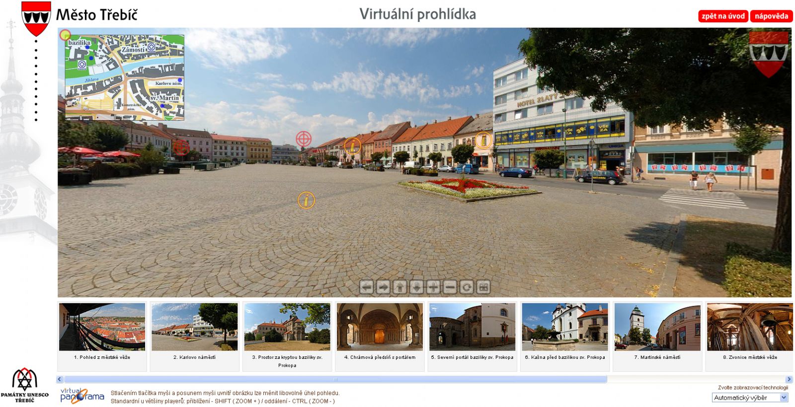 Třebíčské internetové stránky mají novou podobu
