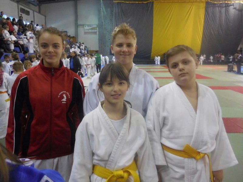 obrázek: Třebíčští judisté na mezinárodním turnaji v Ostravě