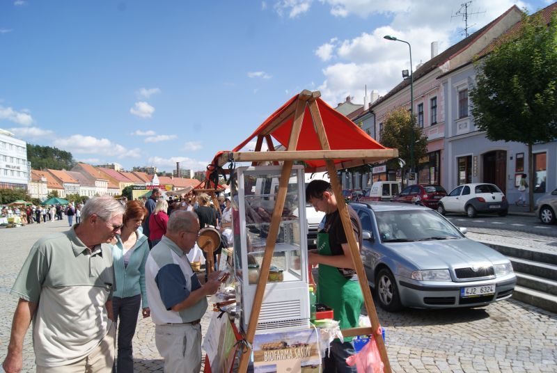 Třetí biojarmark v Třebíči