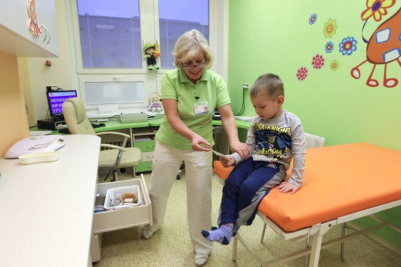 obrázek: Tři nové vyšetřovny pro malé pacienty v jihlavské nemocnici