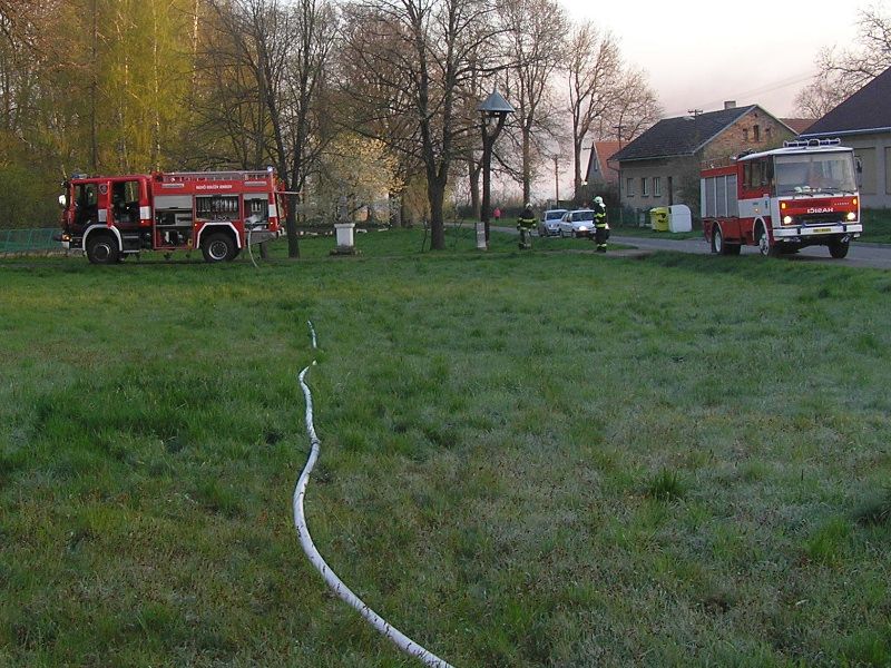 obrázek: Tři víkendové požáry na Vysočině