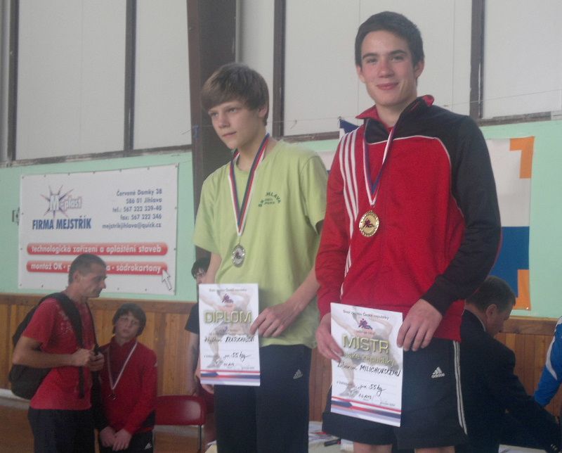 Tři zlaté medaile z Jihlavy pro brodské borce