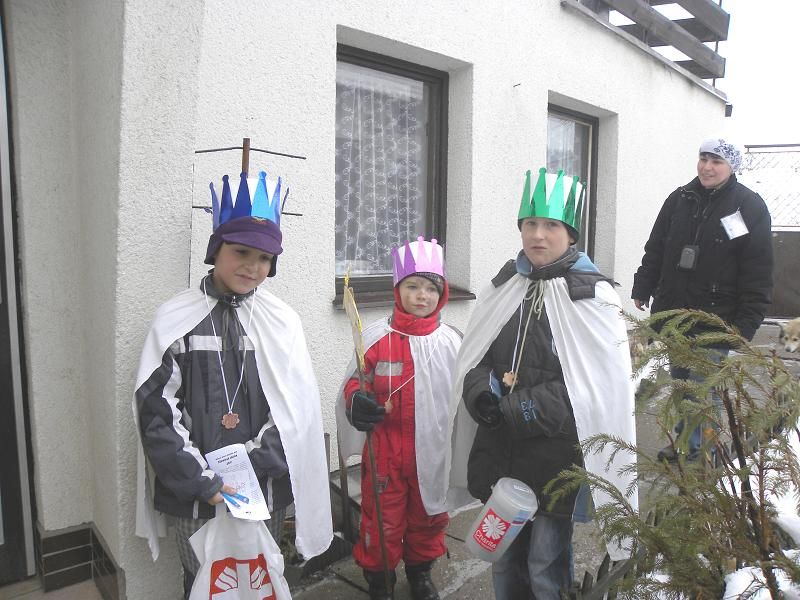 Tříkrálová sbírka 2011 v Rozsochatci a Čachotíně