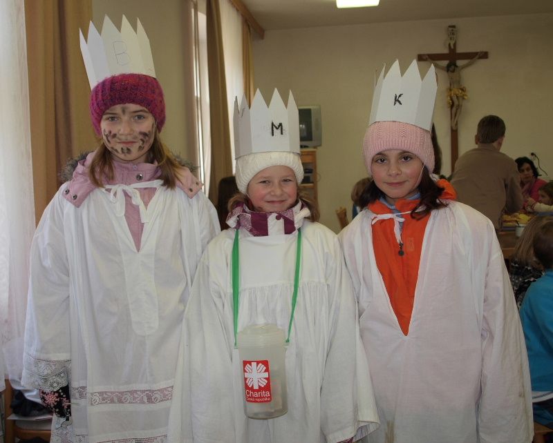 obrázek: Tříkrálová sbírka na Havlíčkobrodsku a Humpolecku v plném proudu