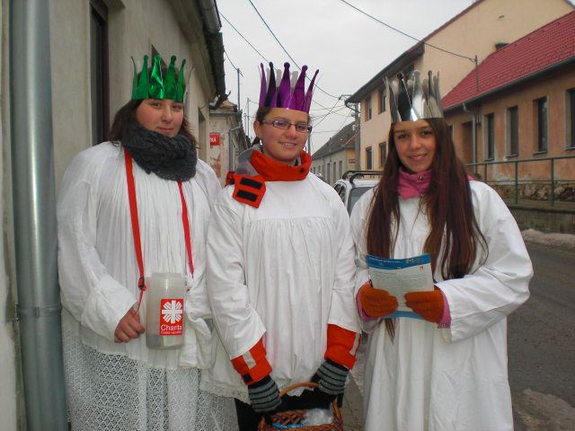 obrázek: Tříkrálová sbírka v Jaroměřicích nad Rokytnou