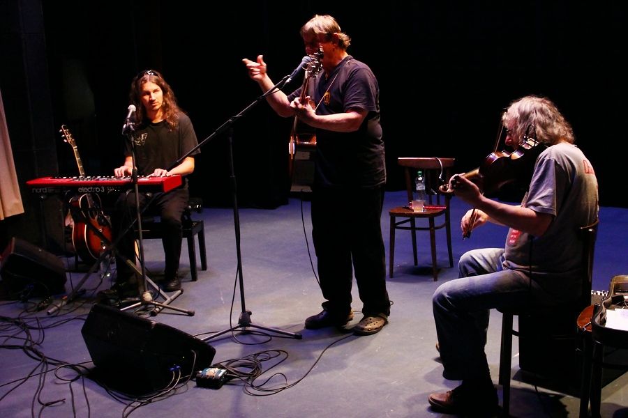 obrázek: Trio Vladimír Merta – Jan Hrubý a Ondřej Fencl v Třebíči