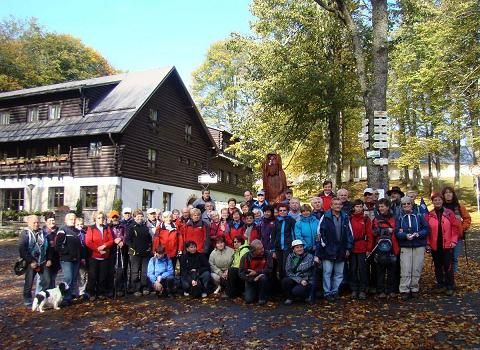 Turisté se setkali na Čeřínku