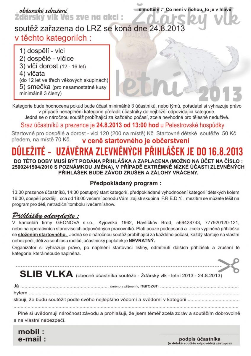 U Pelestrovské hospůdky se opět sejdou vlci