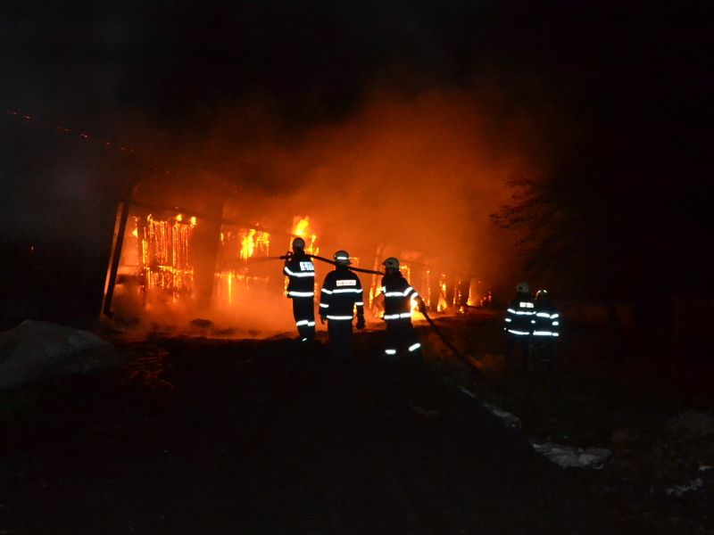V Borku na Havlíčkobrodsku uhynulo při požáru 1400 prasat