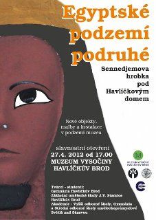 V Brodě dotváří egyptskou hrobku