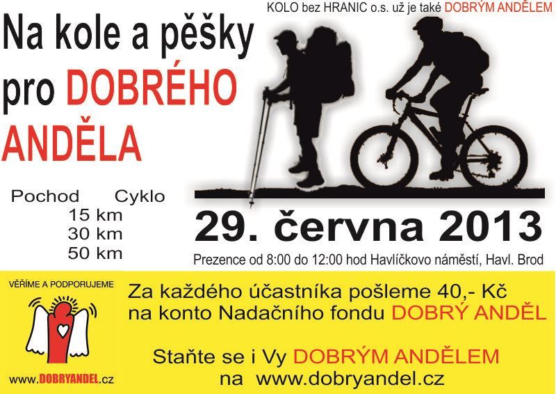 V Brodě odstartuje seriál cyklo vyjížděk