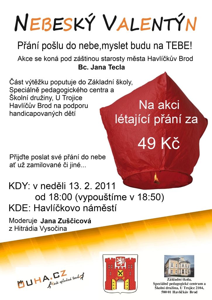obrázek: V Brodě pošlou do nebe desítky lampionových přání