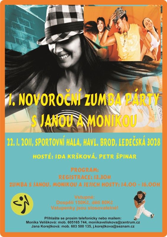 V Brodě se bude v sobotu zumbit