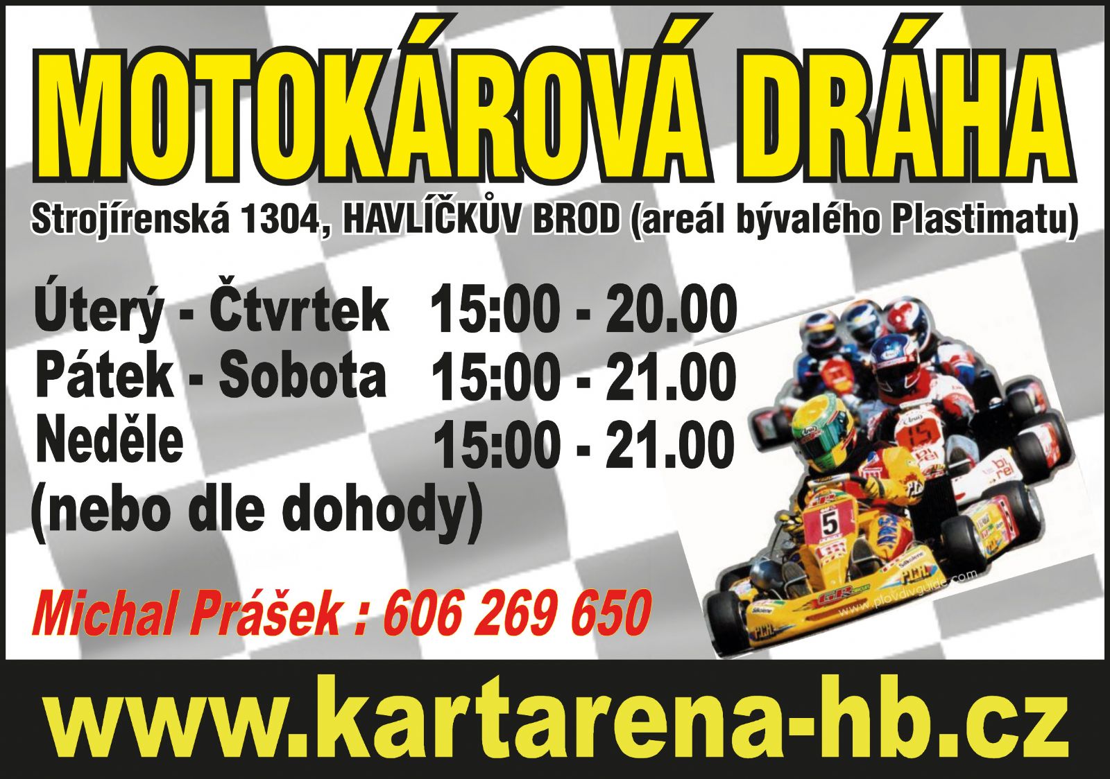 V Brodě vyrůstá motokárová dráha