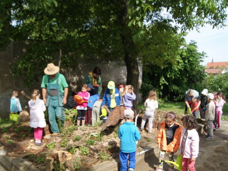 obrázek: V Budějovicích mají pařezovou chaloupku Křemílka a Vochomůrky