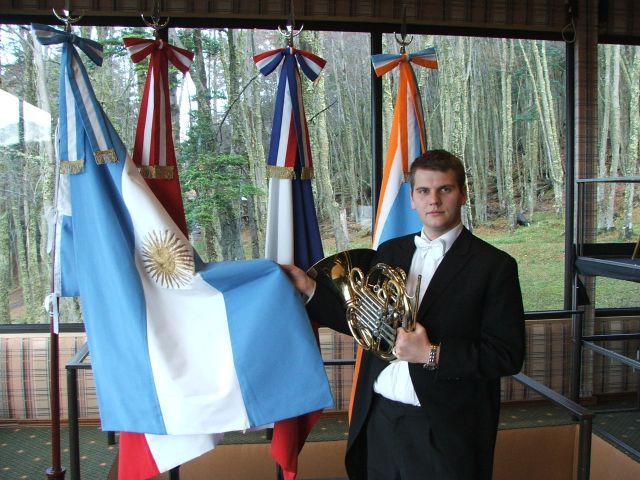 obrázek: V čele žesťového oddělení brodské umělecké školy Martin Aubus