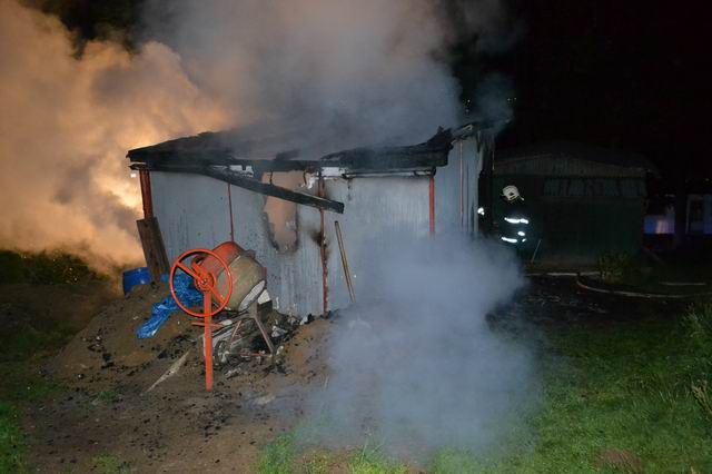 V Havlíčkově Brodě u Cihláře v noci hořela chatka