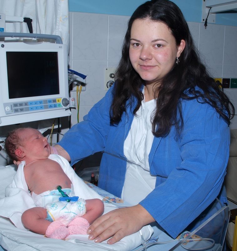 obrázek: V Jihlavě holčička, v Brodě kluk