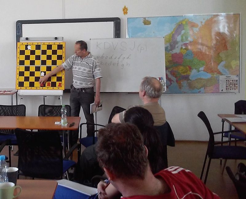 obrázek: V Jihlavě přednášel jeden z nejlepších trenérů a metodiků šachu