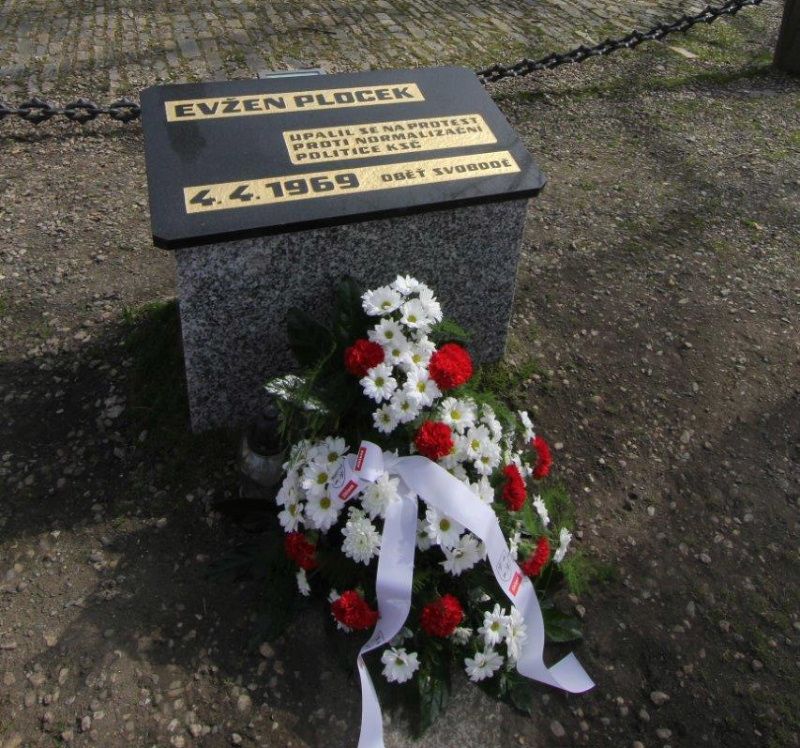 obrázek: V Jihlavě uctili památku Evžena Plocka