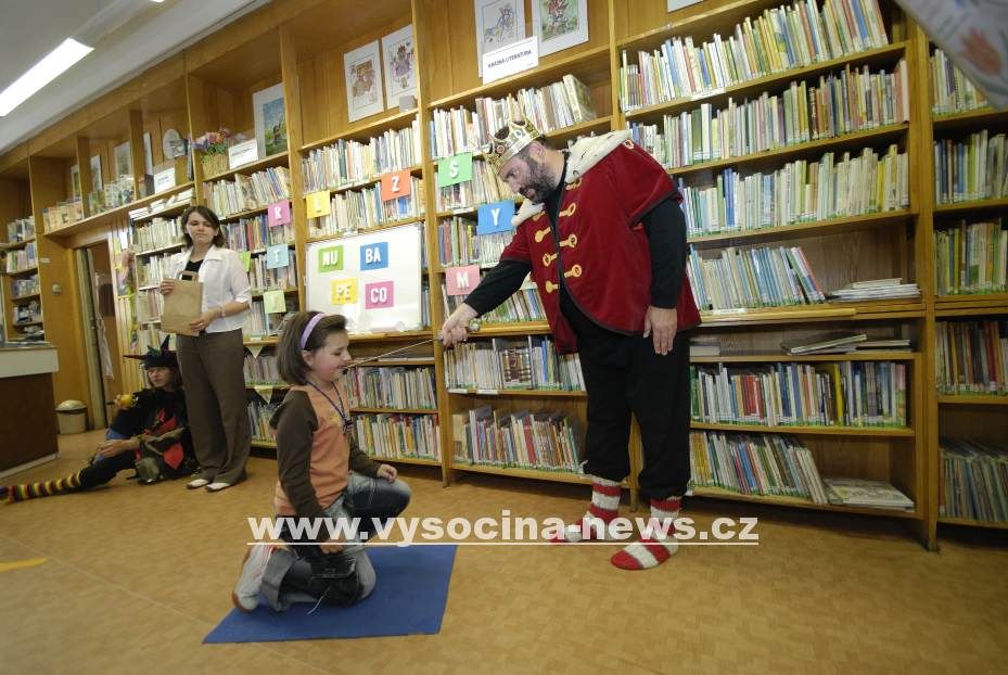 V krajské knihovně v Brodě pasovali prvňáčky