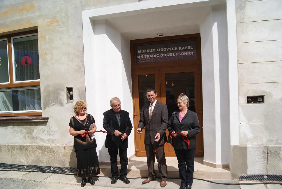 obrázek: V Lesonicích otevřeli Muzeum lidových kapel
