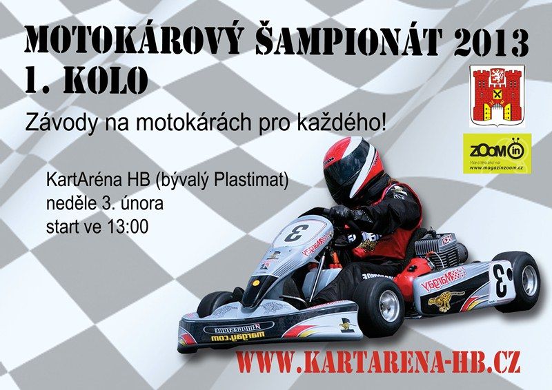 V neděli se rozjede druhý ročník motokárového šampionátu
