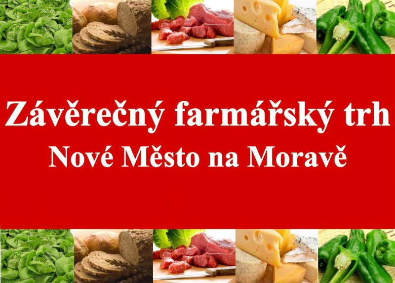 V Novém Městě zakončí třetí ročník farmářských trhů