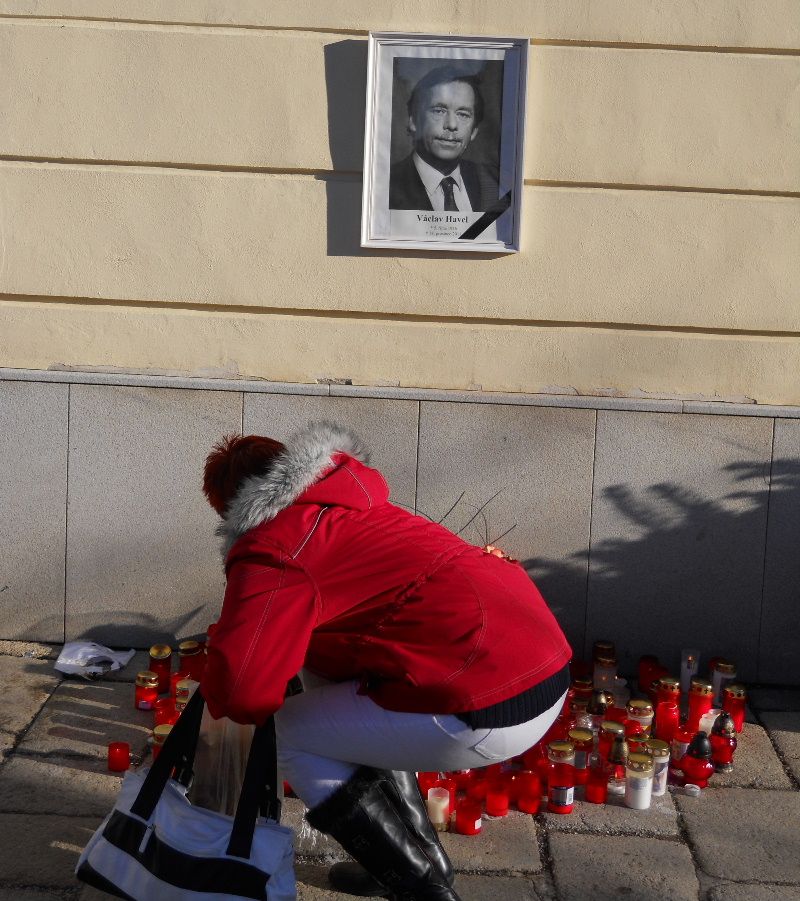 V pátek v poledne v Jihlavě pieta za Václava Havla