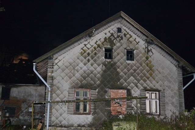 V Sobíňově na Chotěbořsku hořelo staré stavení