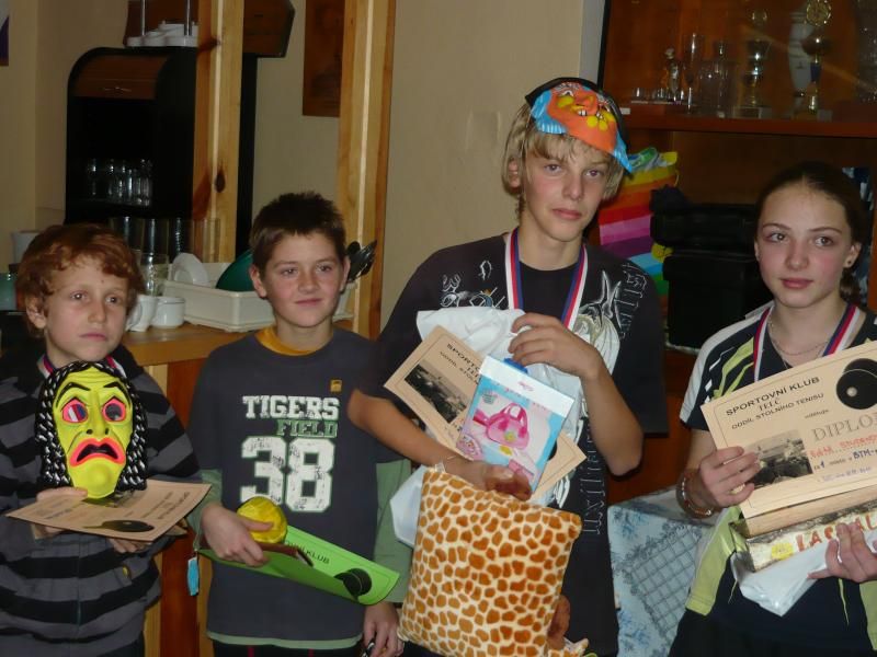 V Telči bojovaly nejmladší naděje stolního tenisu na Vysočině