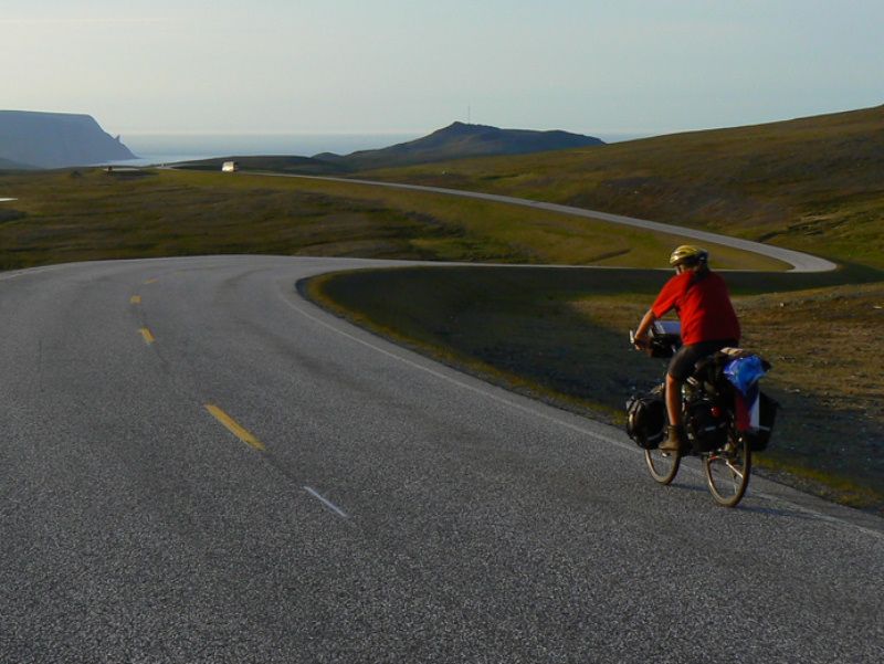 V Třebíči bude vyprávět, jak na kole dojel z Čech až na Nordkapp