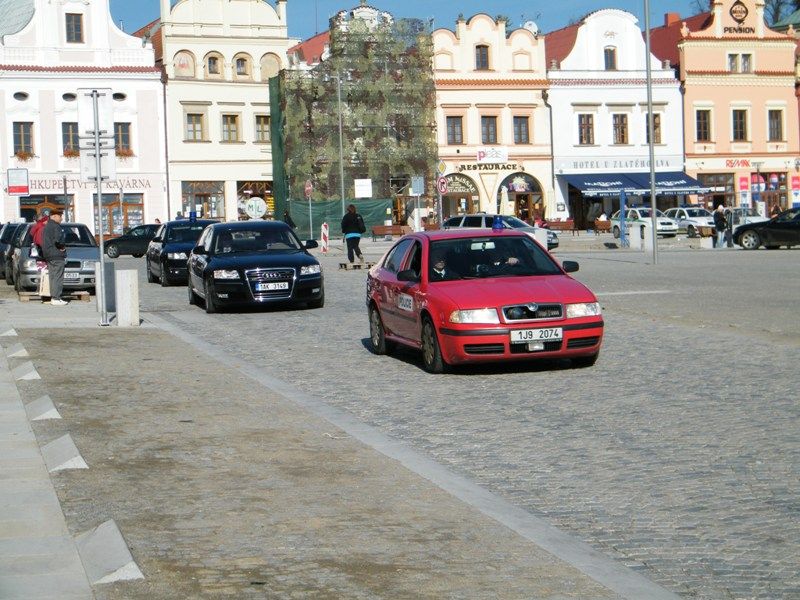 Václav Klaus na radnici v Brodě