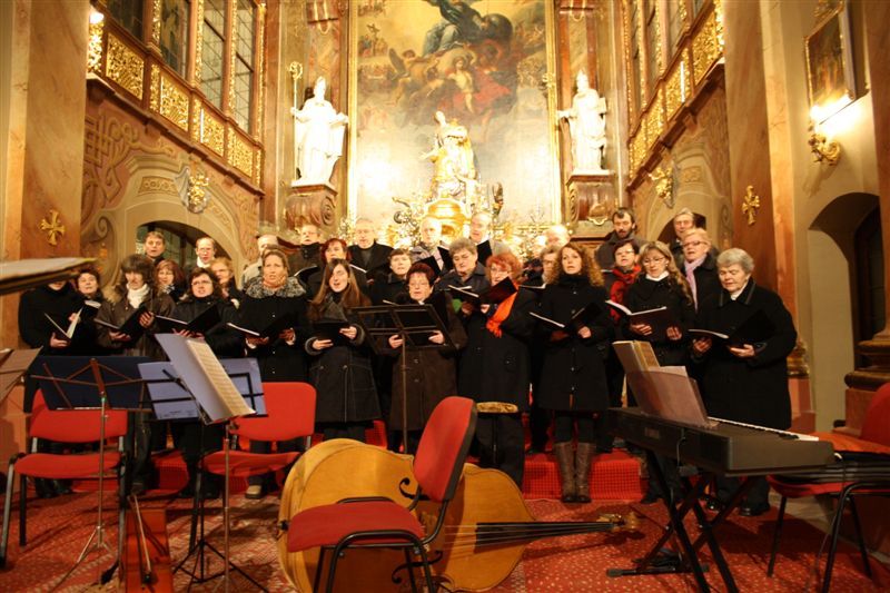 Vánoční koncert v jaroměřickém chrámu svaté Markéty
