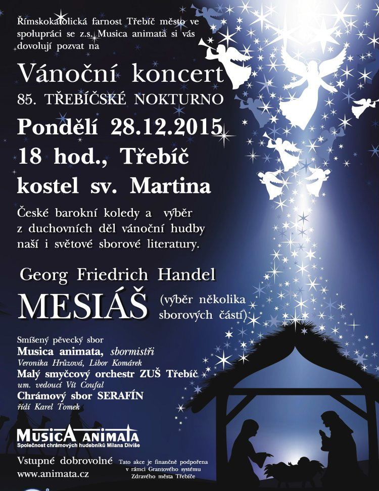 obrázek: Vánoční koncerty souboru Musica animata